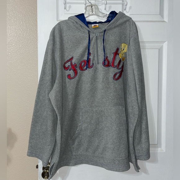 Vintage Looney Tunes Tweety "Feisty" Pullover - Picture 2 of 6